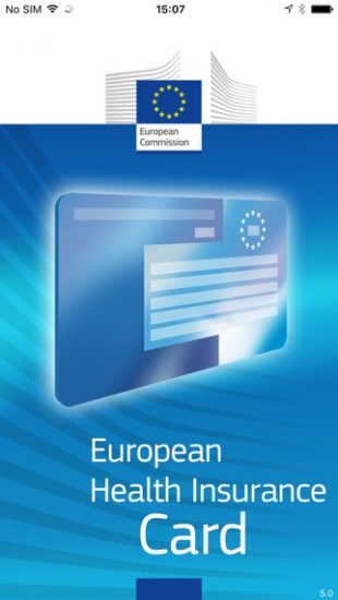 La Carte Européenne d’Assurance Maladie sur mobile