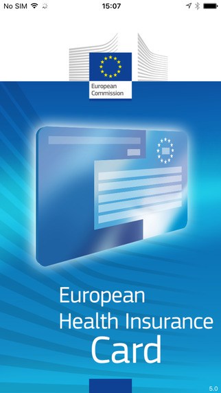 La Carte Européenne d’Assurance Maladie sur mobile